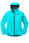 Ladies Essential Rain Jacket (Light Cyan Blue)