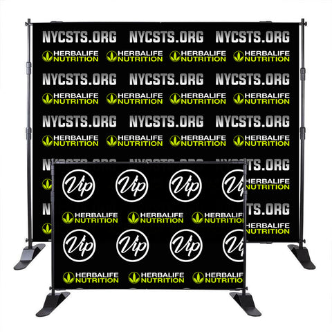 Step & Repeat - Backdrop with stand adjustable - Samalea Corp