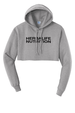 TRAINING CROPPED HOODIE (OR)