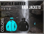 Ladies Essential Rain Jacket (Light Cyan Blue)