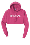 TRAINING CROPPED HOODIE (PINK)